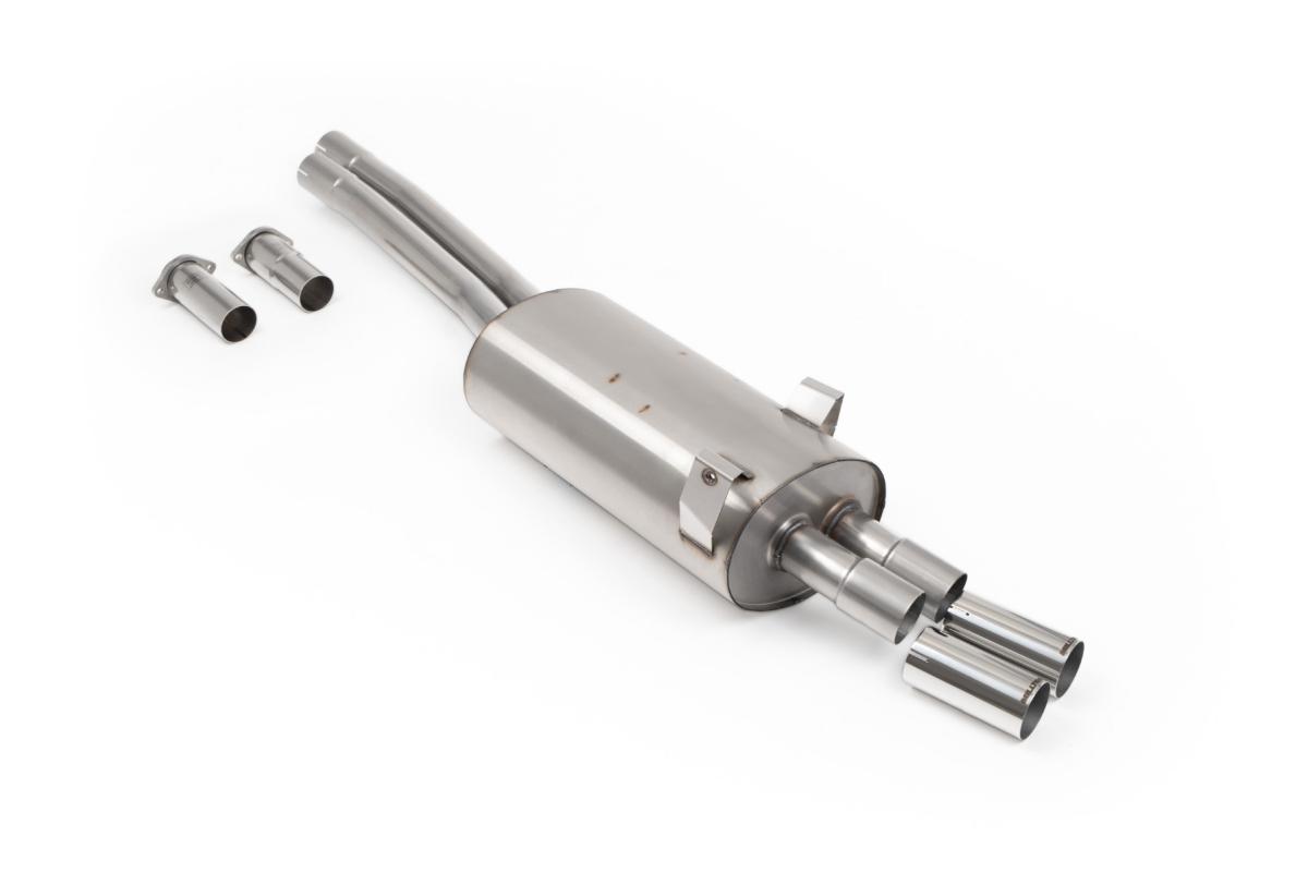 Milltek Cat-Back Exhaust | BMW E36 M3 - OEM+ Single Wall Polished 70mm Tips Milltek Cat-Back Exhaust | BMW E36 M3 - OEM+ Single Wall Polished 70mm Tips