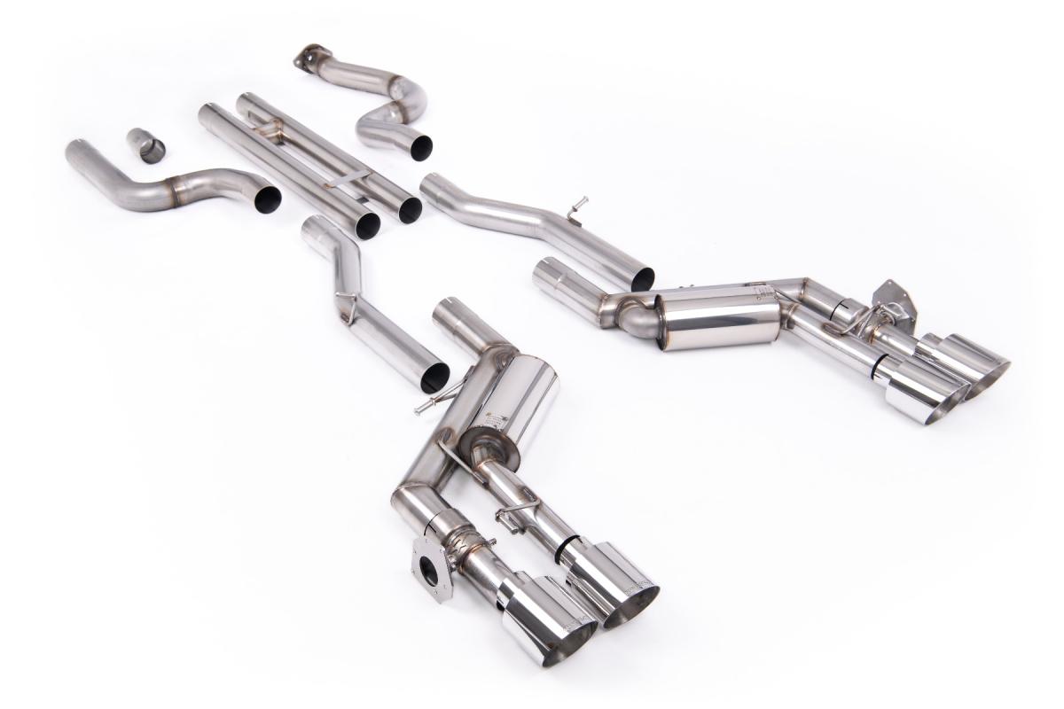 Milltek H-Pipe Valved Cat-Back Exhaust | Chevrolet Camaro SS Gen 6 - Polished Tips Milltek H-Pipe Valved Cat-Back Exhaust | Chevrolet Camaro SS Gen 6 - Polished Tips