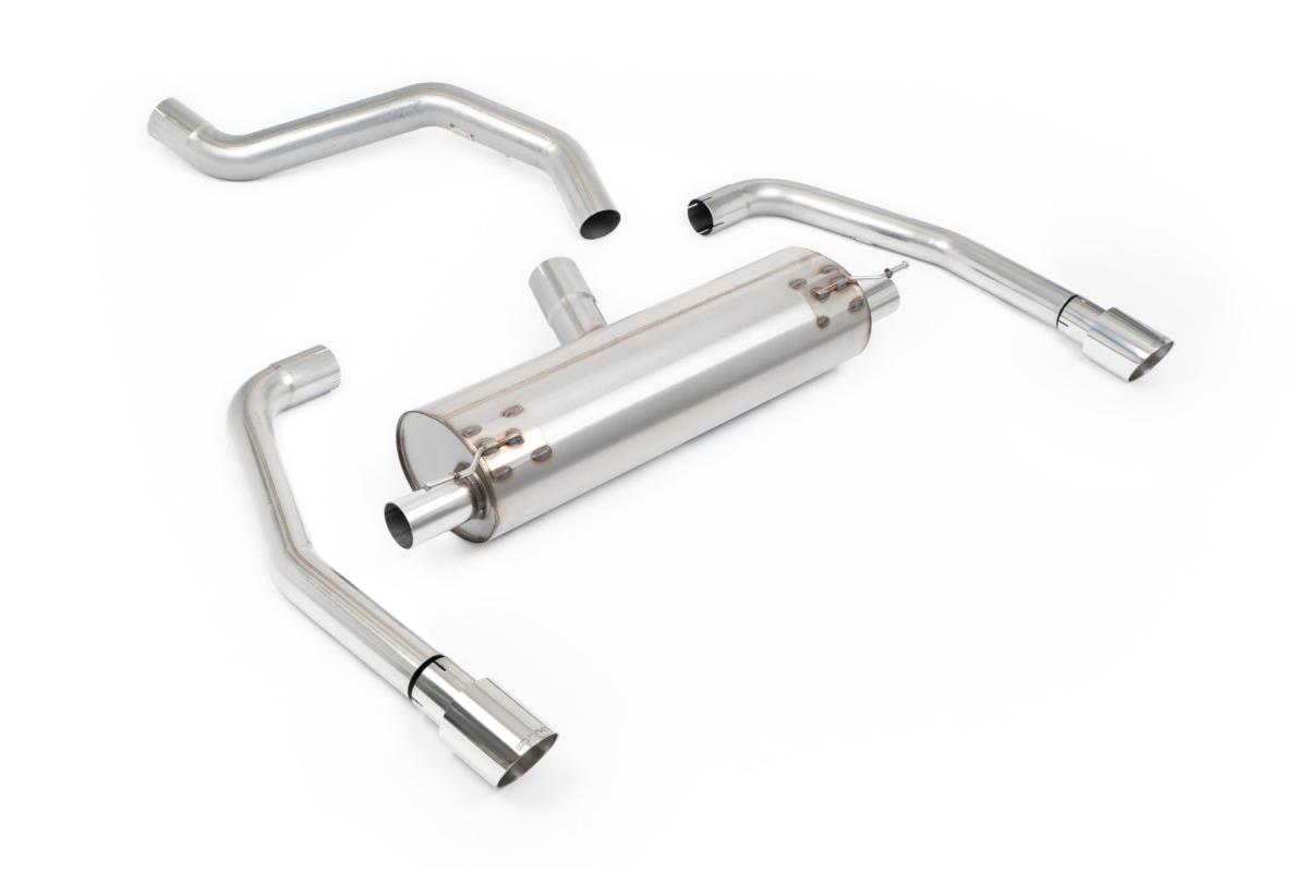 Milltek Resonated Particulate Filter Back | INEOS Quartermaster - Polished Tips Milltek Resonated Particulate Filter Back | INEOS Quartermaster - Polished Tips