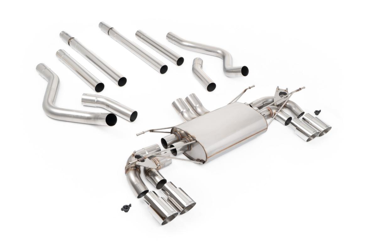 Milltek Non-Resonated Valved GPF-Back | Land Rover Defender 130 5.0 V8 - Polished Tips Milltek Non-Resonated Valved GPF-Back | Land Rover Defender 130 5.0 V8 - Polished Tips