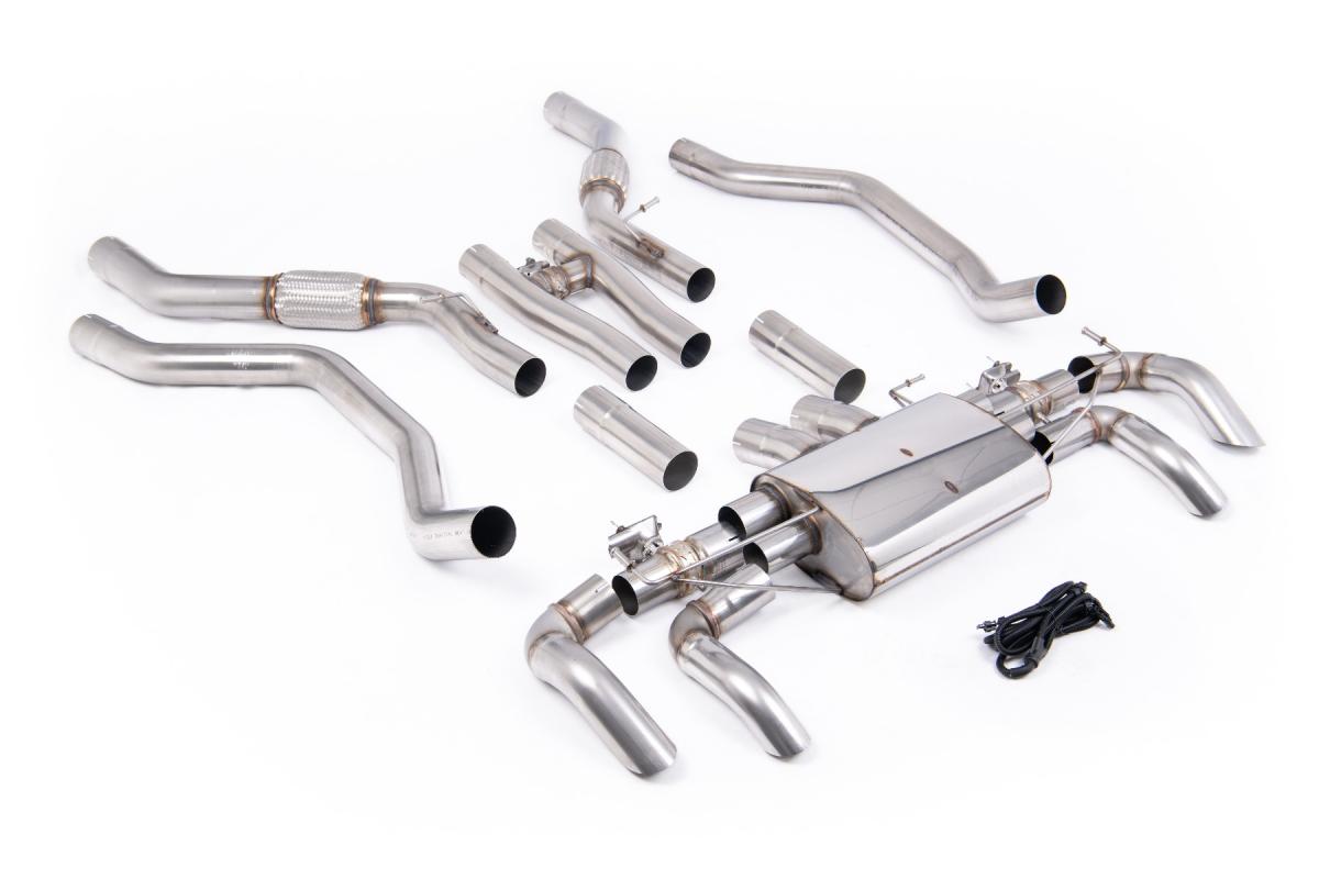 Milltek 80mm Valved Cat-Back Exhaust | Range Rover Vogue L460 P530