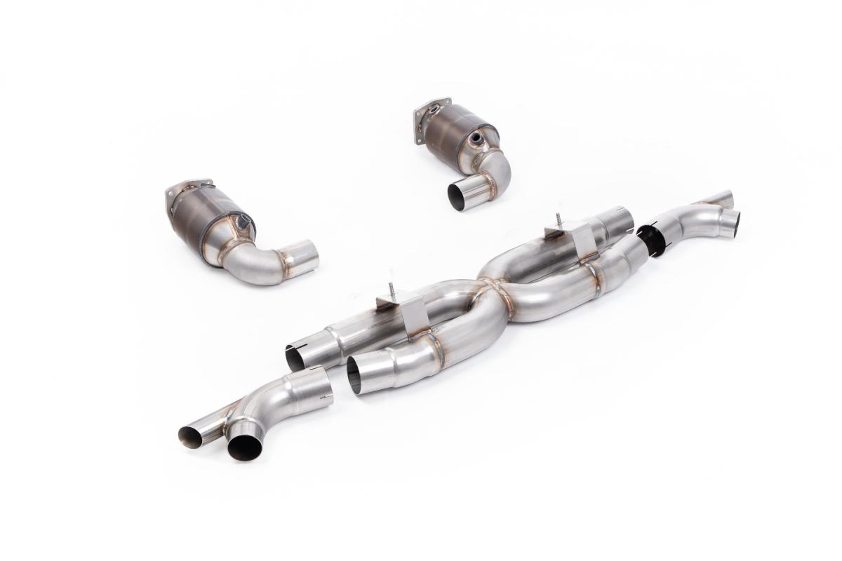 Milltek Full X Pipe Race System | Porsche 991.2 Turbo S