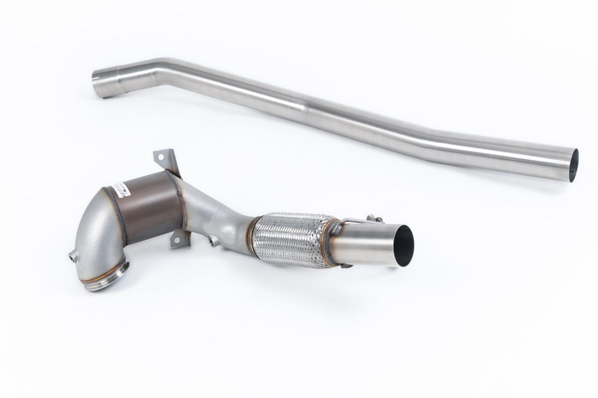 Milltek V2 Large Bore Downpipe HJS Cat | VW Golf MK7 R / MK7.5 R Milltek V2 Large Bore Downpipe HJS Cat | VW Golf MK7 R / MK7.5 R