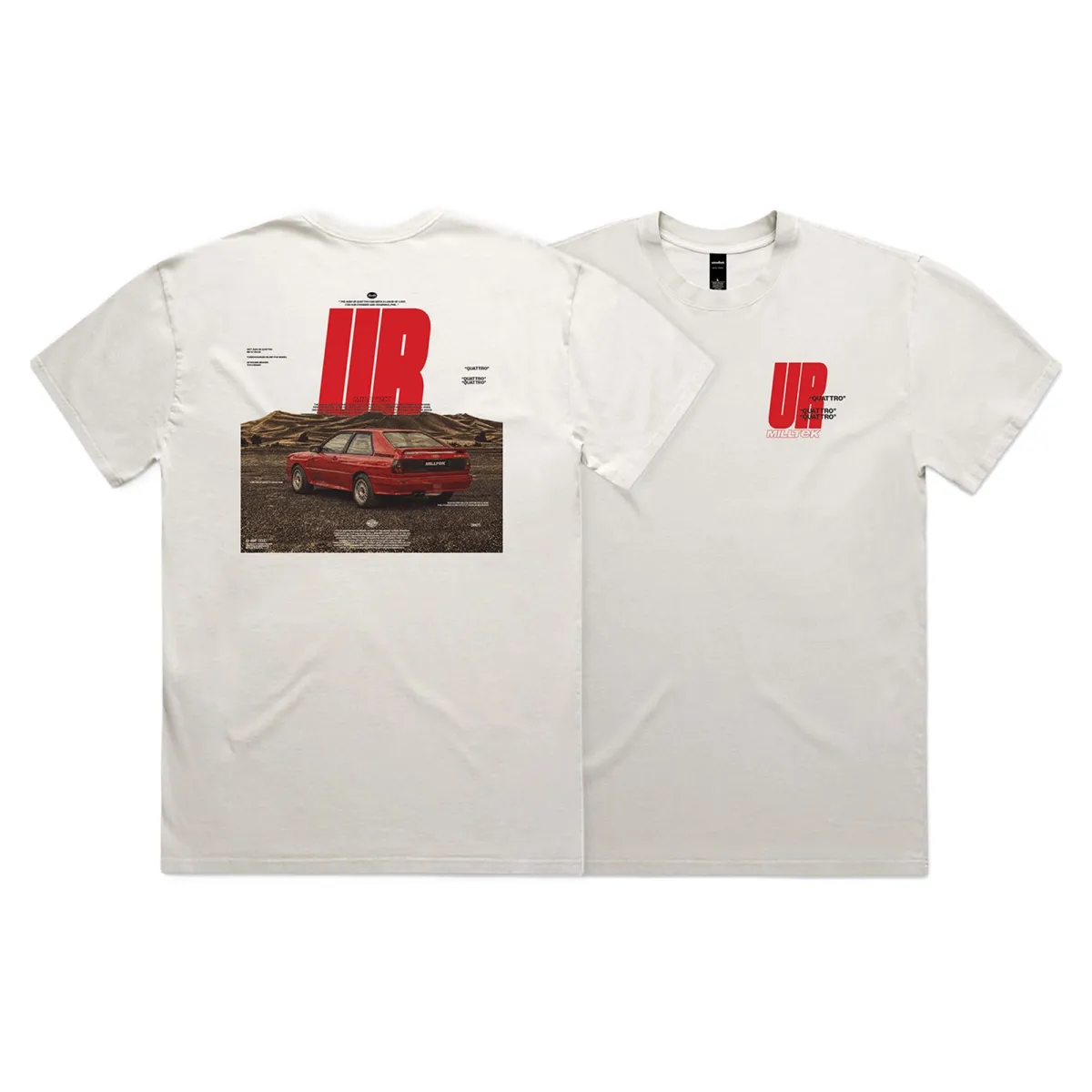 Milltek UR Quattro Tee - Small Milltek UR Quattro Tee - Small