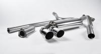 Milltek Non-Resonated Downpipe-Back Exhaust | Audi UR Quattro 10V - Polished Tips