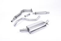 Milltek Resonated Manifold-Back Exhaust | VW Golf GTI MK1-Polished Tips