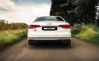 Milltek Non-Resonated Cat-Back Exhaust | Audi B9 S4 S5 - Polished Tips