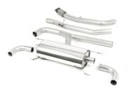 Milltek Non-Resonated Cat-Back Exhaust | Alfa Romeo Giulia 2.0T - OE Tips