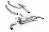 Milltek Non-Resonated Cat-Back Exhaust | Alfa Romeo Giulia 2.0T - OE Tips