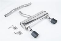 Milltek Non-Resonated Cat-Back Exhaust | Audi TT MK1 - Carbon Fibre Tips