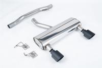Milltek Non-Resonated Cat-Back Exhaust | Audi TT MK1 - Cerakote Black Tips