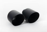 Milltek Non-Resonated Cat-Back Exhaust | Audi TT MK1 - Cerakote Black Tips