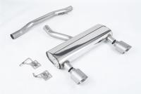 Milltek Non-Resonated Cat-Back Exhaust | Audi TT MK1 - Brushed Titanium Tips