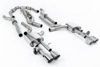 Milltek 80mm Resonated Cat-Back Exhaust | Audi S8 D5 - Polished Tips