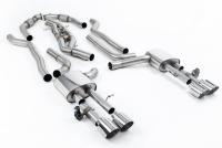 Milltek 80mm Non-Resonated Cat-Back Exhaust | Audi S8 D5 - Polished Tips
