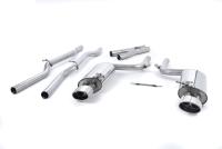Milltek Non-Resonated Cat-Back Exhaust | Audi B7 RS4 - Polished Tips