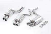 Milltek Resonated Cat-Back Exhaust | Audi B8 S5 V8 - Polished Tips