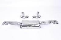 Milltek Non-Resonated Cat-Back Exhaust | Audi R8 V8 4.2 - OE Tips