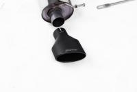 Milltek Resonated Cat-Back Exhaust | Audi RS6 C5 - Cerakote Black Tips