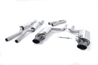 Milltek Valved Cat-Back Exhaust | Audi B7 RS4 - Cerakote Black Tips