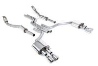 Milltek Non-Resonated Cat-Back Exhaust | Audi C7 S6 S7 - Polished Tips