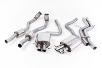 Milltek Non-Resonated Cat-Back Exhaust | Audi B8 RS5 - OE Tips
