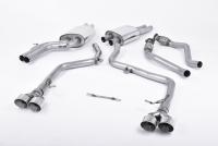 Milltek Non-Resonated Cat-Back Exhaust | Audi B8.5 S5 - Polished Tips