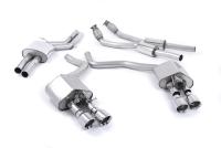 Milltek Valved Cat-Back Exhaust | Audi C7 S6 S7 - Polished Tips