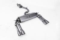 Milltek Resonated Cat-Back Exhaust | Audi 8V S3 - Polished Tips