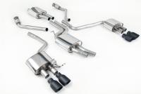 Milltek Resonated Cat-Back Exhaust | Audi 8R SQ5 - Cerakote Black Tips