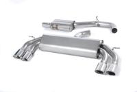 Milltek Resonated Race Cat-Back Exhaust | Audi S3 8V - Polished Tips
