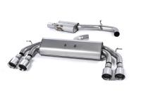 Milltek Resonated Race Cat-Back Exhaust | Audi S3 8V - Polished Tips