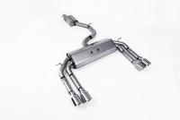 Milltek Resonated Race Cat-Back Exhaust | Audi 8V S3 - Polished Tips