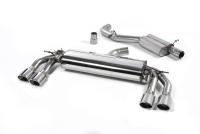Milltek Resonated Cat-Back Exhaust | Audi MK3 TTS - Polished Tips