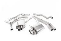 Milltek Road+ Cat-Back Exhaust | Audi B9 RS5 Coupe - Polished Tips