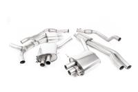 Milltek Resonated Cat-Back Exhaust | Audi B9 RS5 - Polished Tips