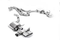 Milltek 80mm Non-Resonated Cat-Back Exhaust | Audi RS6 C8 - Polished Tips