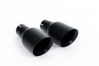 Milltek Non-Resonated Cat-Back Exhaust | Audi B6 S4 - Cerakote Black Tips