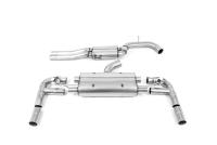 Milltek 80mm Resonated Cat-Back Exhaust | Audi 8V RS3 - Polished Tips