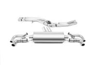 Milltek Non-Resonated Front Pipe Back | Audi RSQ8 4MN - OE Tips