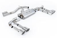 Milltek 80mm Road+ Cat-Back Exhaust | Audi S3 8Y - Polished Tips