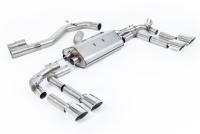 Milltek 80mm Road+ Cat-Back Exhaust | Audi S3 8Y - Polished Tips