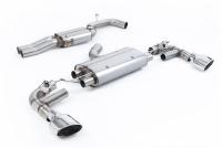 Milltek 80mm Resonated Cat-Back Exhaust | Audi TTRS MK3 - Polished Tips