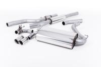 Milltek Resonated Cat-Back Exhaust | BMW 4 Series F32 - Polished Tips