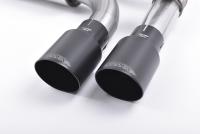 Milltek Valved Cat-Back Exhaust | BMW F87 M2 - Cerakote Black Tips