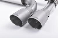 Milltek Valved Cat-Back Exhaust | BMW F87 M2 - Brushed Titanium Tips