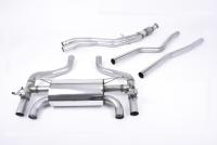 Milltek Valved Cat-Back Exhaust | BMW F87 M2 - Carbon Fibre Tips