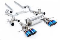 Milltek Non-Resonated Cat-Back Exhaust | BMW G87 M2 - Burnt Titanium Tips
