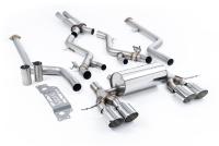 Milltek Resonated Cat-Back Exhaust | BMW G87 M2 - Polished Tips