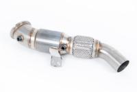 Milltek Large Bore Downpipe, 200-Cell Race Cat | BMW M240i F22 LCI